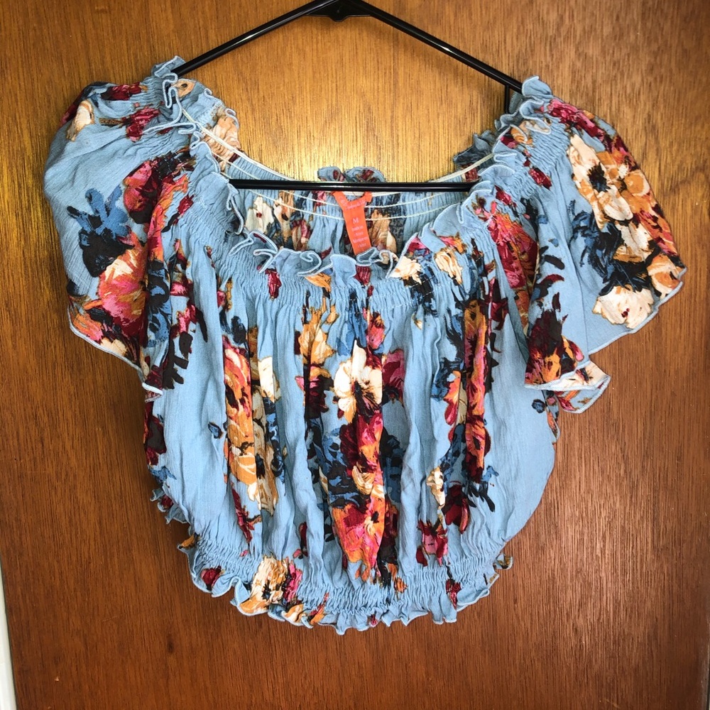 Floral Off-the-shoulder